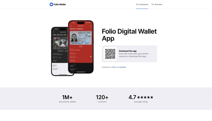 Folio Wallet App