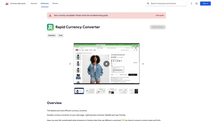 Rapid Currency Converter