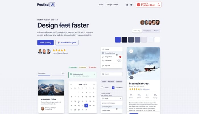 Practical UI - Figma Design System