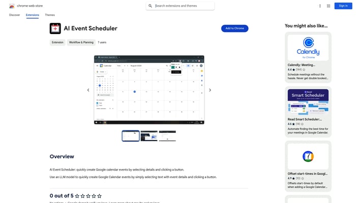 AI Event Scheduler