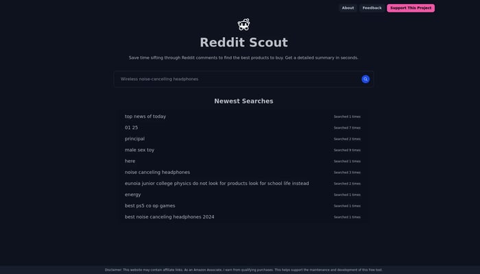 Reddit Scout