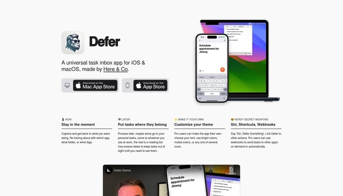 Defer