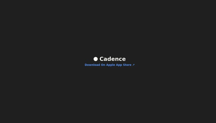 Cadence