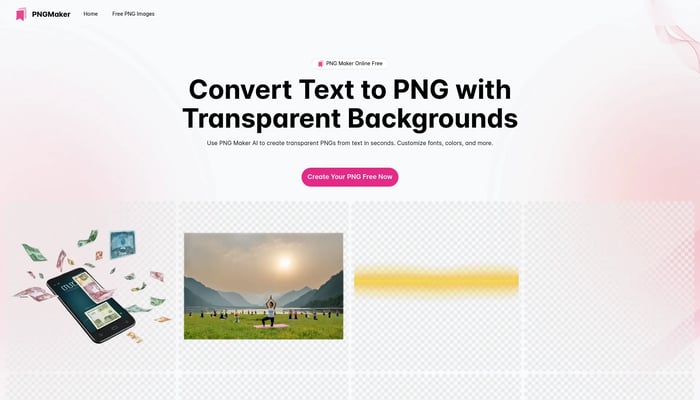 PngMaker.io: Convert Text to PNG Quickly