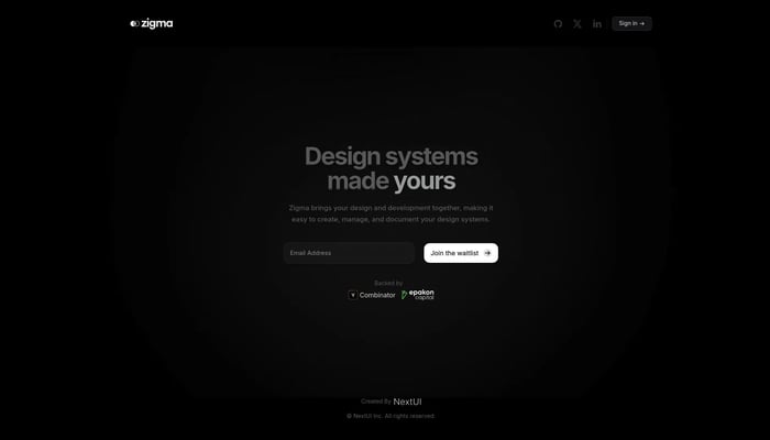 Zigma by NextUI (YC S24)