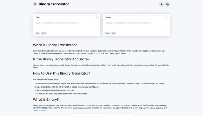 Binary Translator