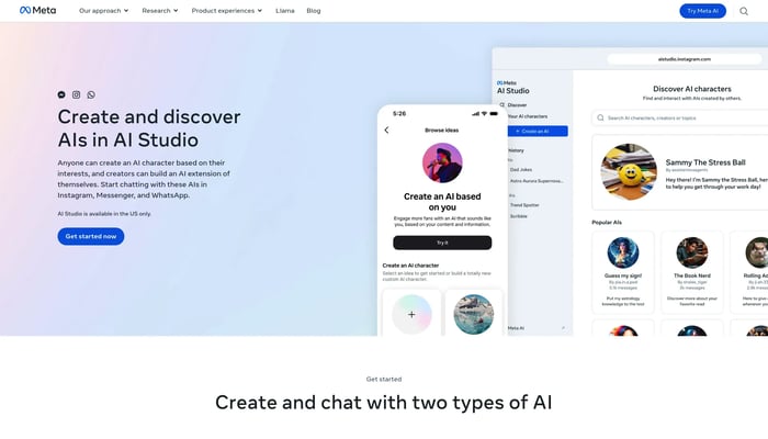 Meta AI Studio