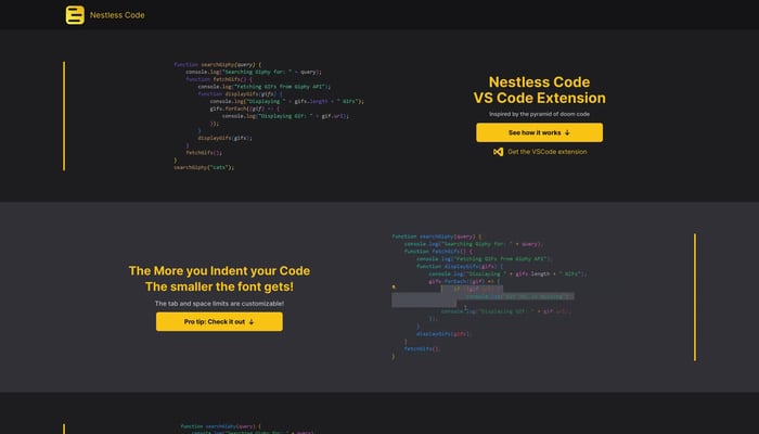 Nestless Code