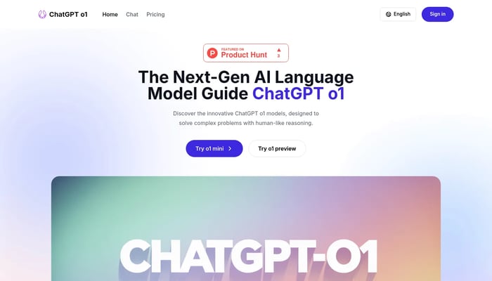 ChatGPT o1