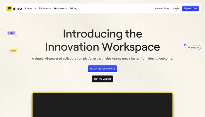 Miro 2.0 The Innovation Workspace