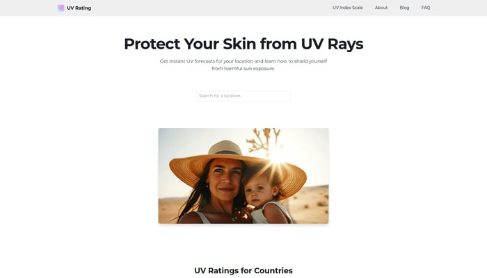 UV Rating