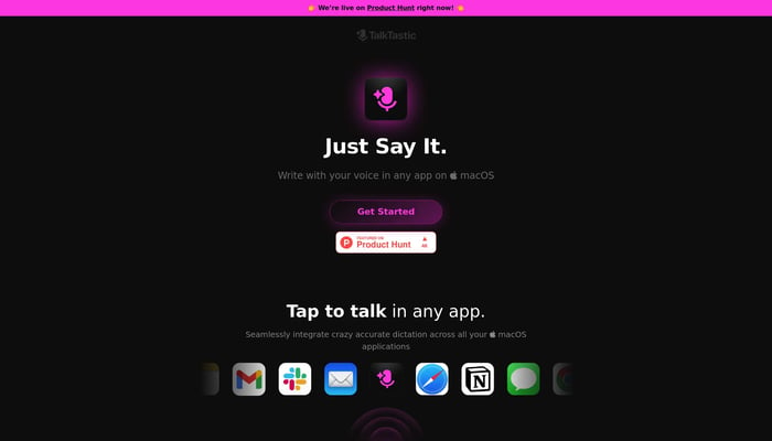 TalkTastic for macOS