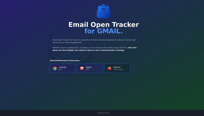 Email Open Tracker for GMAIL