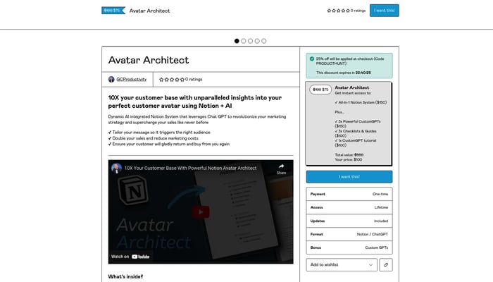 Avatar Architect