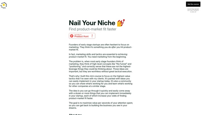 Nail Your Niche