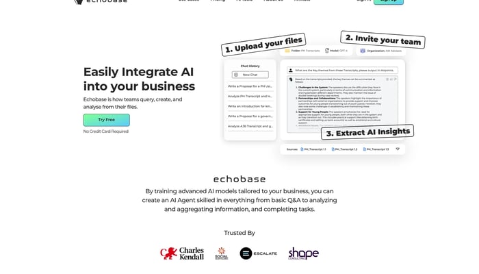 Echobase - AI for Business