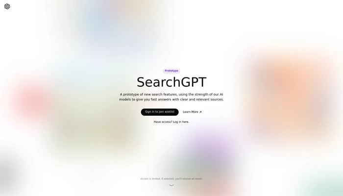 SearchGPT Prototype