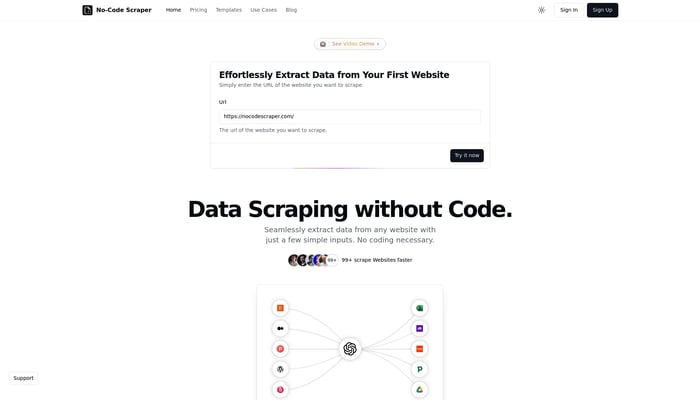 No-Code Scraper