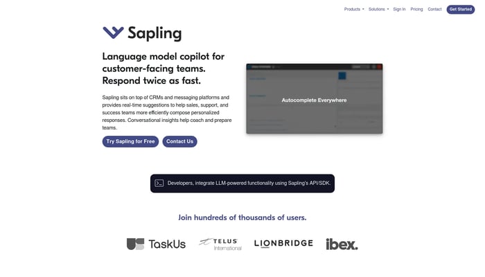 Sapling.ai