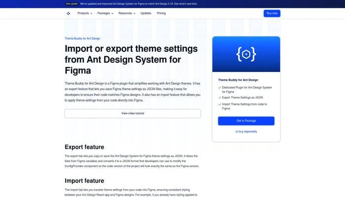 Theme Buddy Figma Plugin