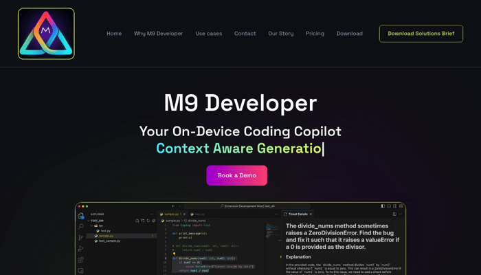 M9 Developer For Mac