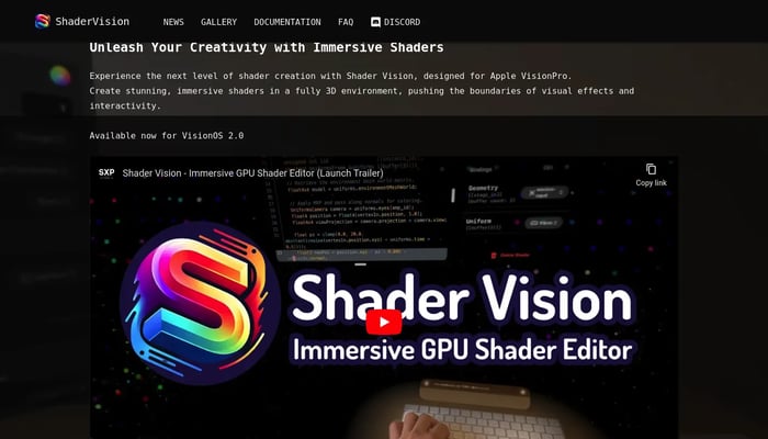 Shader Vision