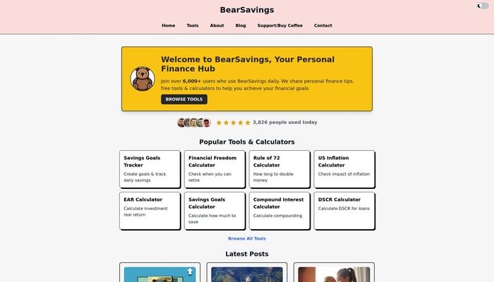 BearSavings