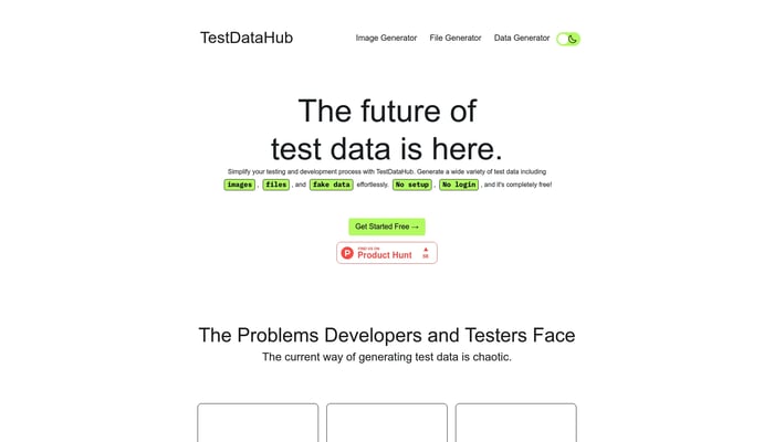 TestDataHub