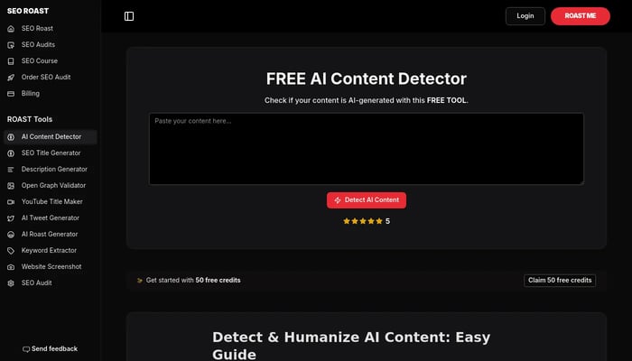 AI Content Detector