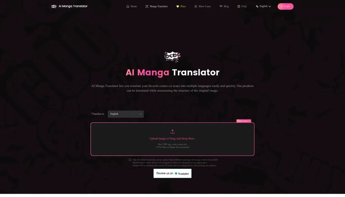 AI Manga Translator