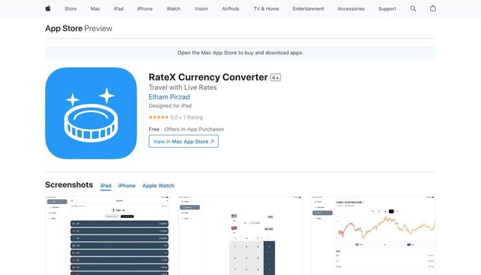 RateX: Smart Currency Converter