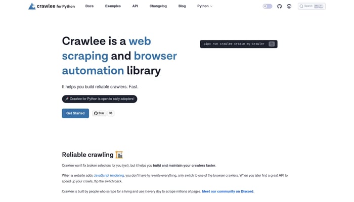 Crawlee for Python