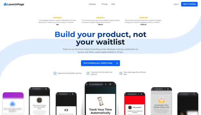 LaunchPage