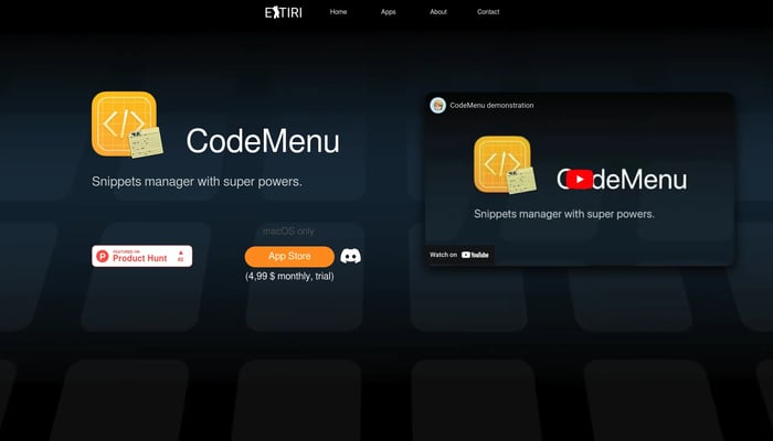 CodeMenu