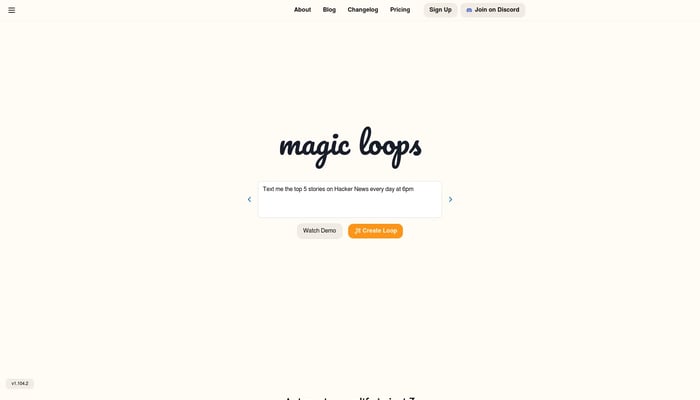 Magic Loops