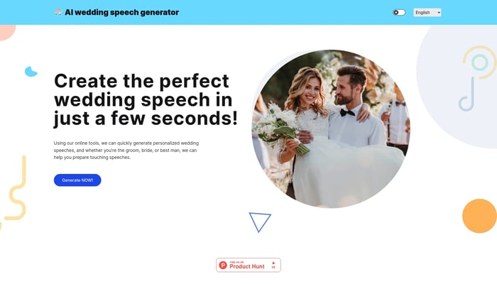 AI Wedding Speech Generator