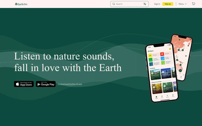 Earth.fm App