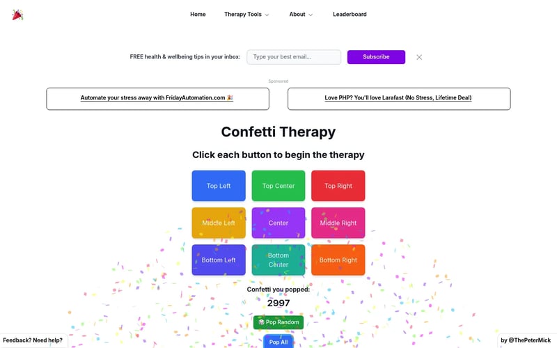 ConfettiTherapy.com