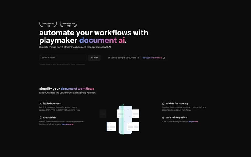 Document AI by Playmaker