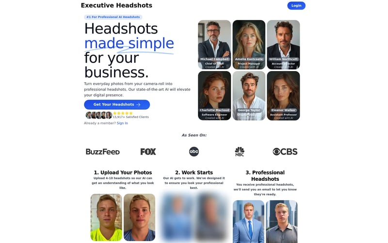 Executive Headshots