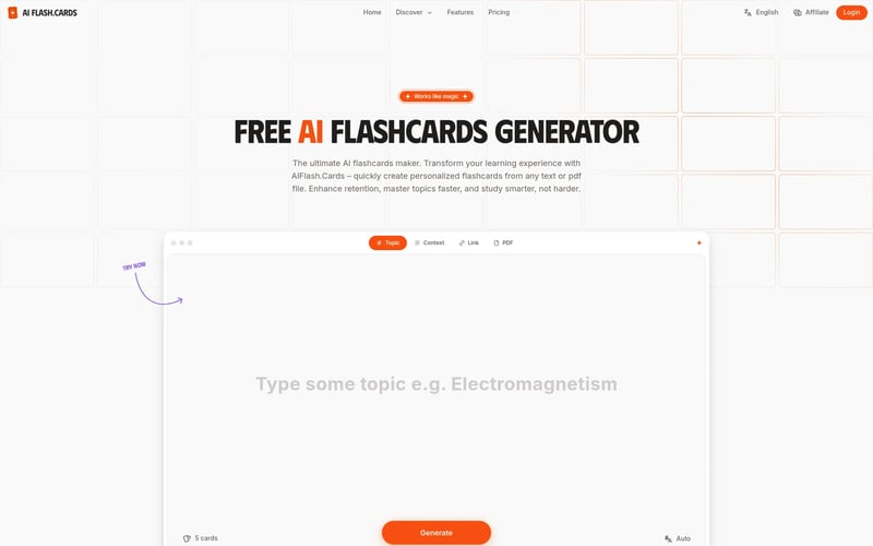 AI Flashcards Generator