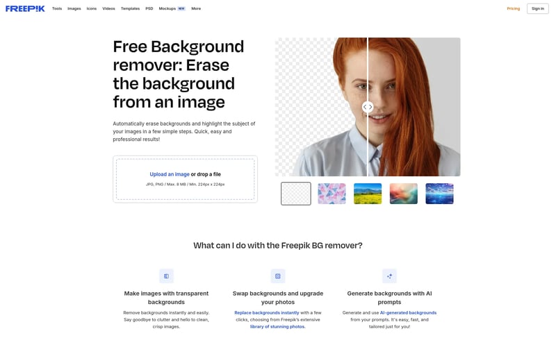 Freepik Background Remover