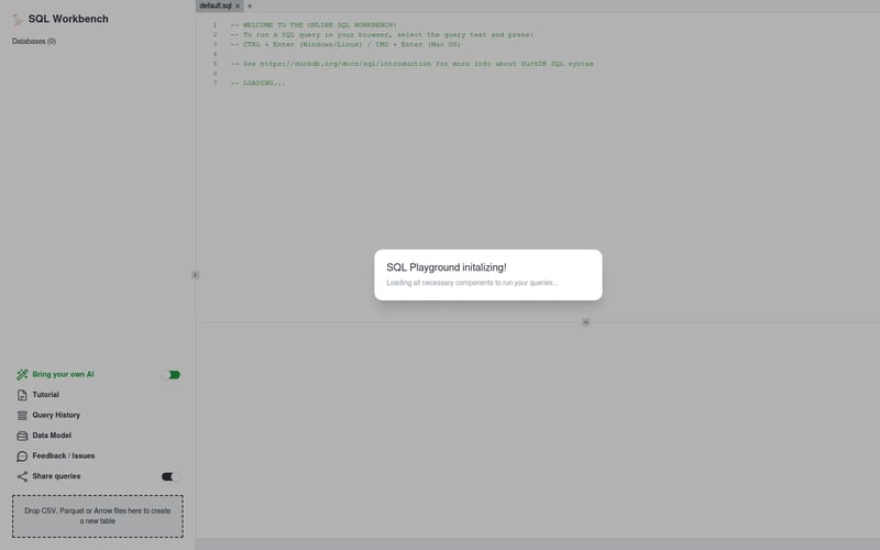 SQL Workbench