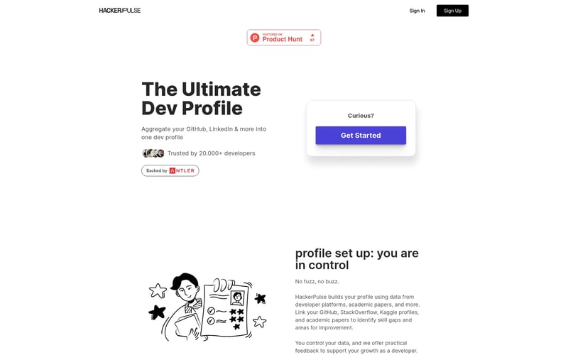 HackerPulse - The Ultimate Dev Profile