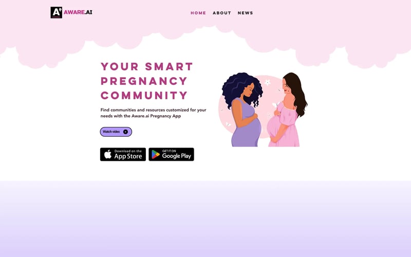 Aware.ai Pregnancy App