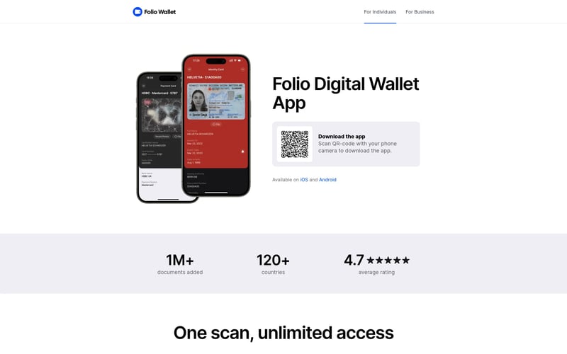 Folio Wallet App