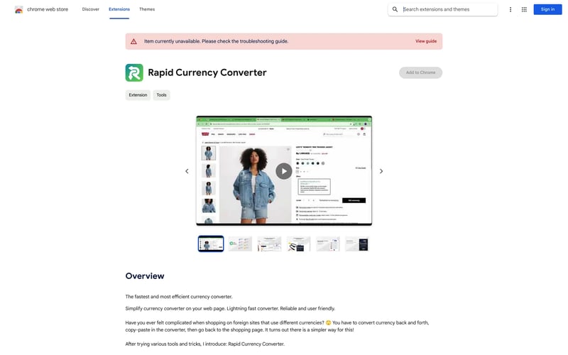 Rapid Currency Converter