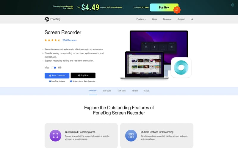 FoneDog Screen Recorder