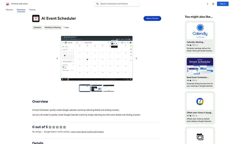 AI Event Scheduler