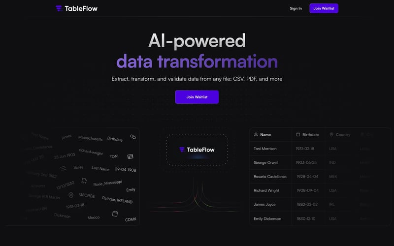 TableFlow